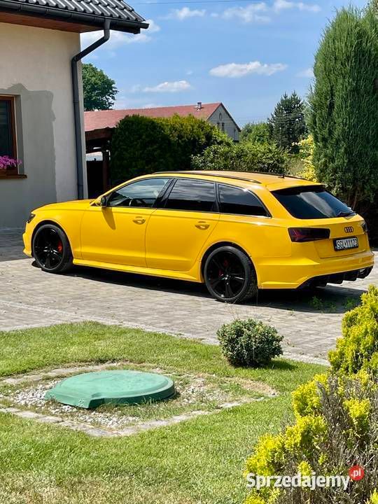 Czarny Używany 2016 Audi A6 S-Line Kombi | 83 000 zł (Uczciwa cena) - Obraz 1/4