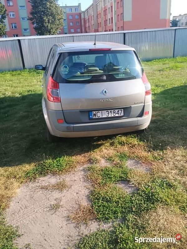 Zielony Używany 2007 Renault Scénic II Minivan | 8200 zł (Uczciwa cena) - Obraz 1/4