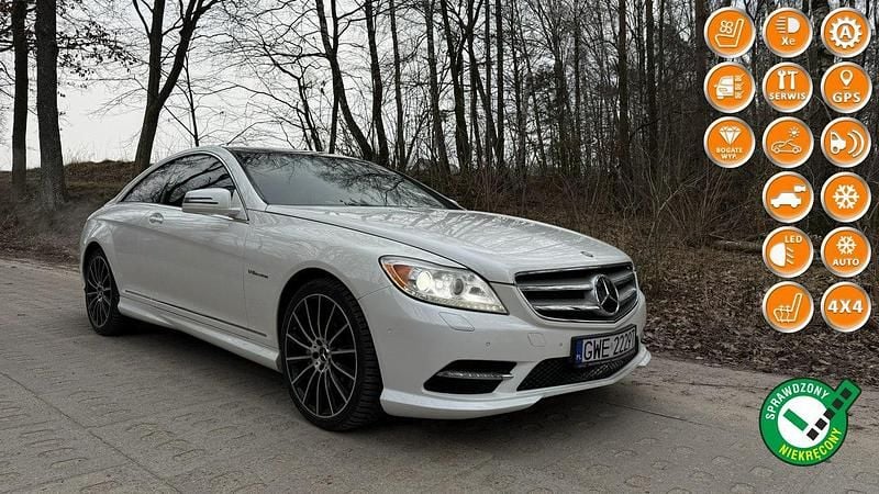 Biały Używany 2012 Mercedes CL55 AMG AMG Coupe | 99 000 zł - Obraz 1/4