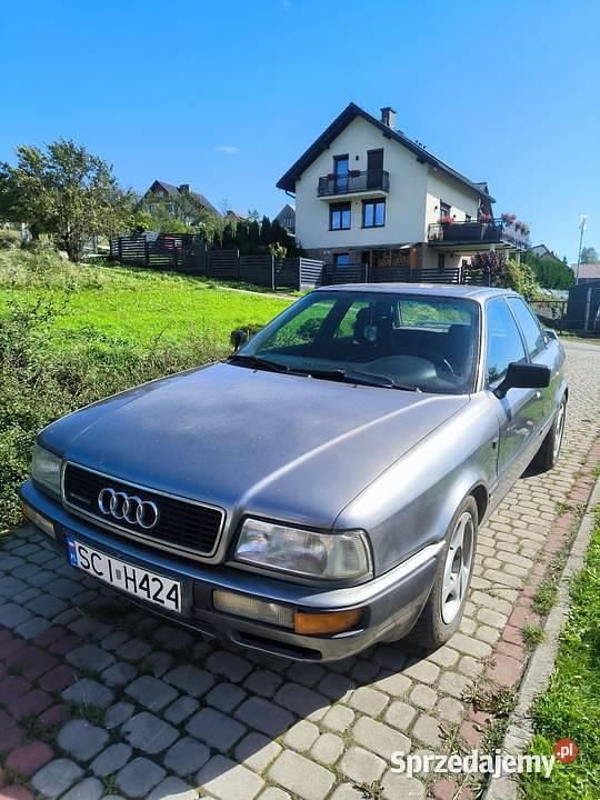 Szary Używany 1992 Audi 80 Sedan/Limuzyna | 12 500 zł - Obraz 1/4