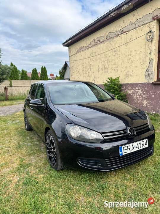 Czarny Używany 2009 VW Golf VI Hatchback | 16 500 zł (Uczciwa cena) - Obraz 1/4