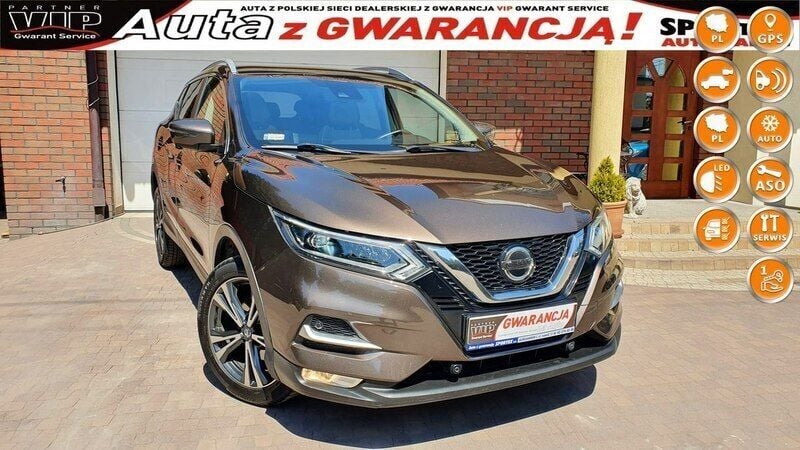 Brązowy Używany 2018 Nissan Qashqai 360º SUV | 74 900 zł (Drogi) - Obraz 1/4