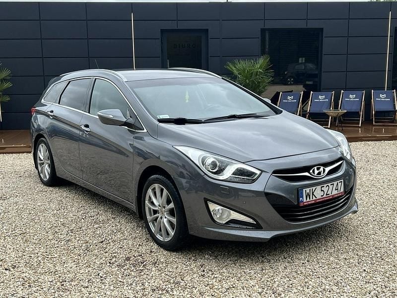 Szary (metalik) Używany 2014 Hyundai i40 Kombi | 44 900 zł (Dość drogi) - Obraz 1/3