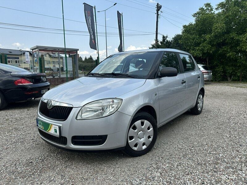 Srebrny Używany 2008 Skoda Fabia Hatchback | 9900 zł (Drogi) - Obraz 1/4