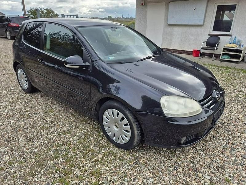 Czarny (metalik) Używany 2007 VW Golf V Hatchback | 5400 zł - Obraz 1/4