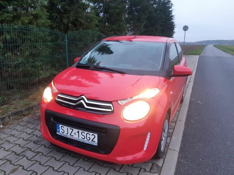 Używany Citroën C1 2014 Czerwony Hatchback