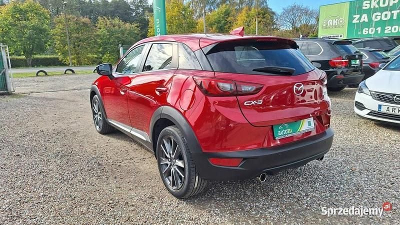 Czerwony Używany 2017 Mazda CX-3 SUV | 61 900 zł (Uczciwa cena) - Obraz 1/4
