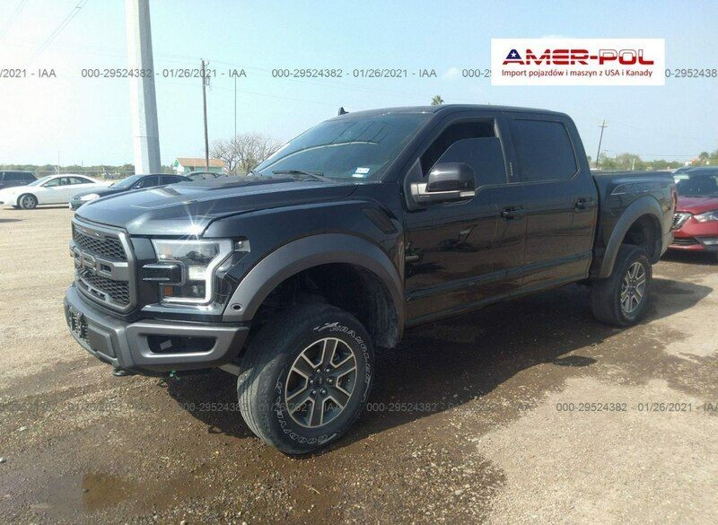 Czarny Używany 2019 Ford F-150 Raptor Pickup | 160 000 zł - Obraz 1/4