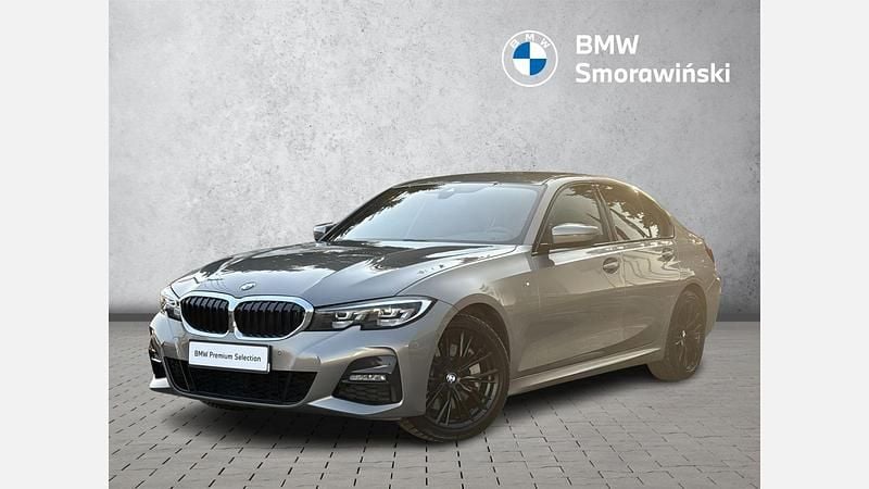 Szary oxide bmw individual metalizowany Używany 2022 BMW 330 Shadowline Sedan/Limuzyna | 183 900 zł (Drogi) - Obraz 1/3