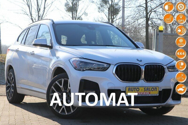 Biały Używany 2021 BMW X1 SUV | 134 900 zł - Obraz 1/4