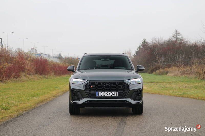 Szary Używany 2021 Audi SQ5 SUV | 211 222 zł (Drogi) - Obraz 1/4