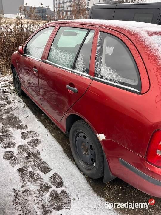 Używany Skoda Fabia 2003 Czerwony Kombi