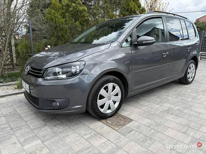 Szary Używany 2012 VW Touran Minivan | 24 500 zł (Super Cena) - Obraz 1/4