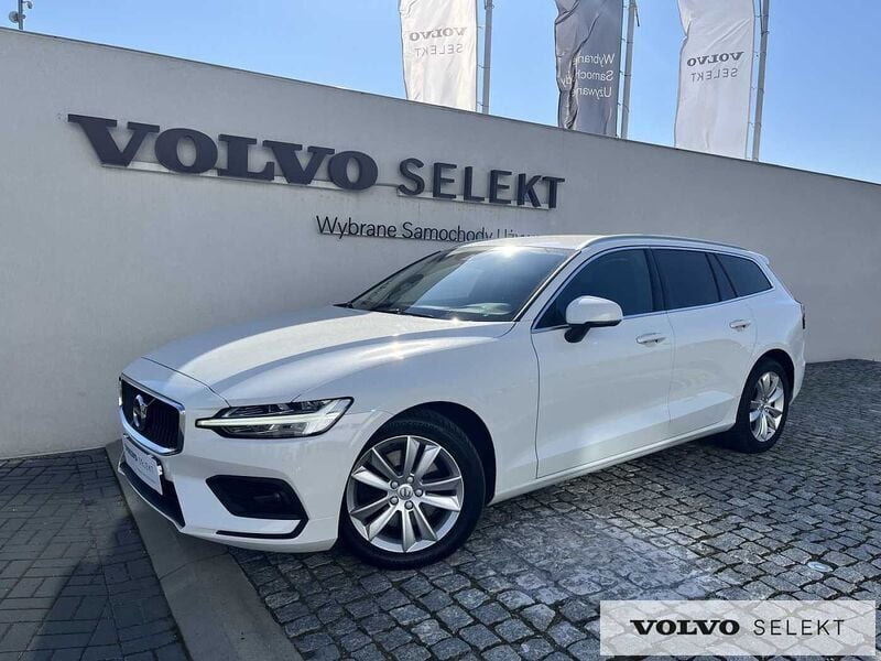 Biały Używany 2021 Volvo V60 Kombi | 109 900 zł (Super Cena) - Obraz 1/3