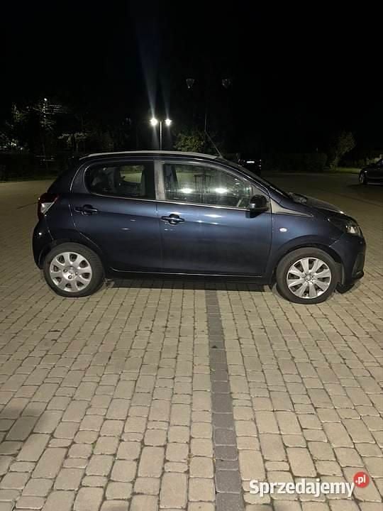 Granatowy Używany 2018 Peugeot 108 Hatchback | 14 850 zł (Super Cena) - Obraz 1/4