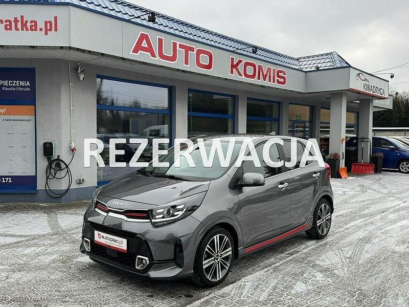 Czarny Używany 2022 Kia Picanto GT-Line Hatchback | 47 900 zł (Uczciwa cena) - Obraz 1/4