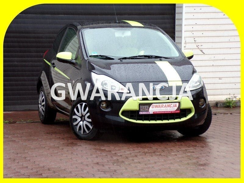 Czarny Używany 2010 Ford Ka Hatchback | 15 600 zł (Uczciwa cena) - Obraz 1/4