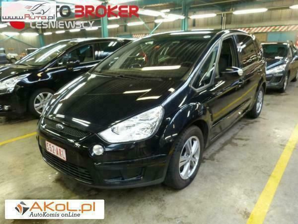 Czarny Używany 2009 Ford S-MAX S Minivan | 42 300 zł - Obraz 1/4