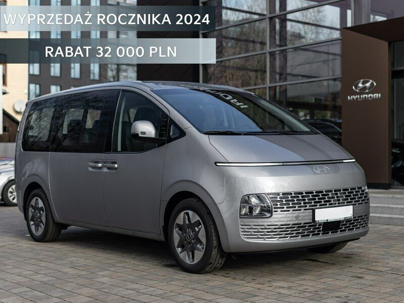 Srebrny (metalik) Nowe 2024 Hyundai Staria Van | 205 900 zł - Obraz 1/4