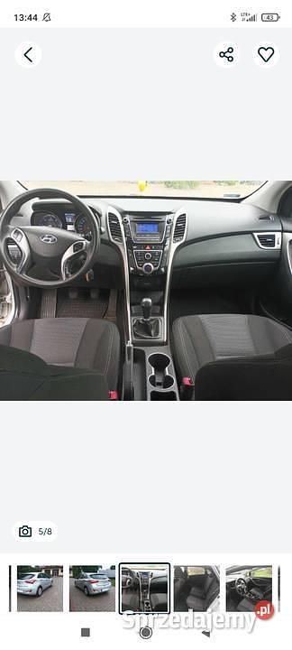 Używany Hyundai i30 2013 Srebrny Hatchback