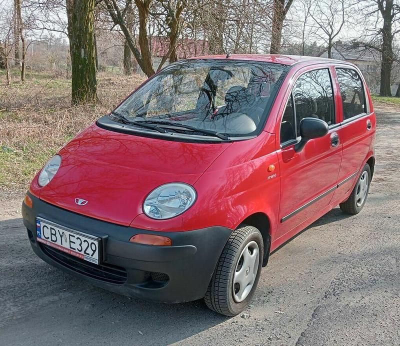 Czerwony Używany 2000 Chevrolet Matiz Hatchback | 4150 zł (Drogi) - Obraz 1/4