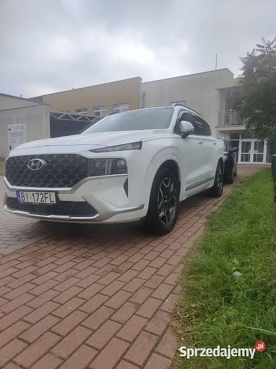 Biały Używany 2021 Hyundai Santa Fe SUV | 139 000 zł - Obraz 1/4