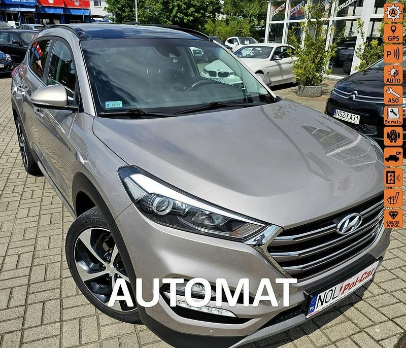 Złoty Używany 2017 Hyundai Tucson SUV | 62 900 zł (Uczciwa cena) - Obraz 1/4