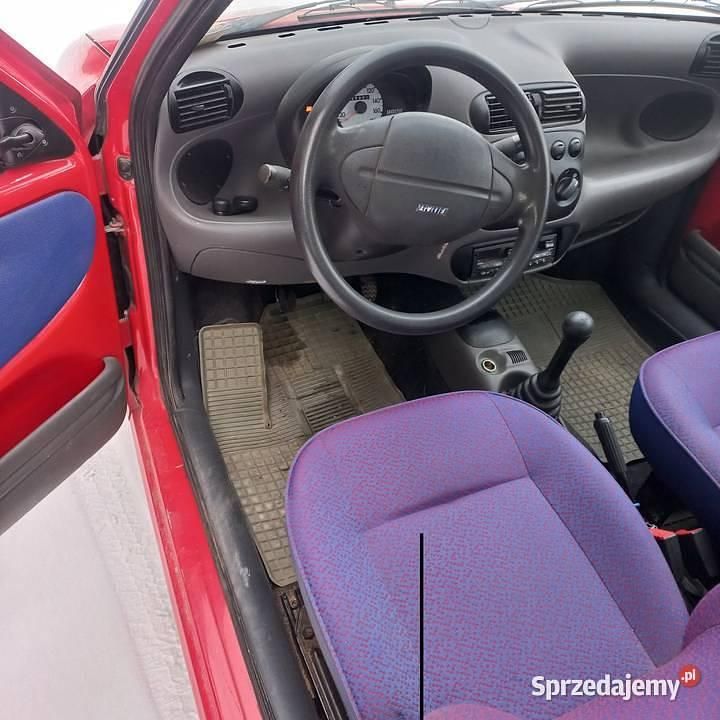 Używany Fiat Seicento 2000 Czerwony Hatchback