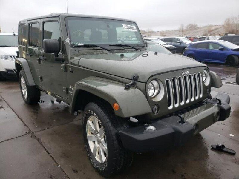 Używany Jeep Wrangler Sahara 284 KM (208 kW) 2016 Zielony SUV