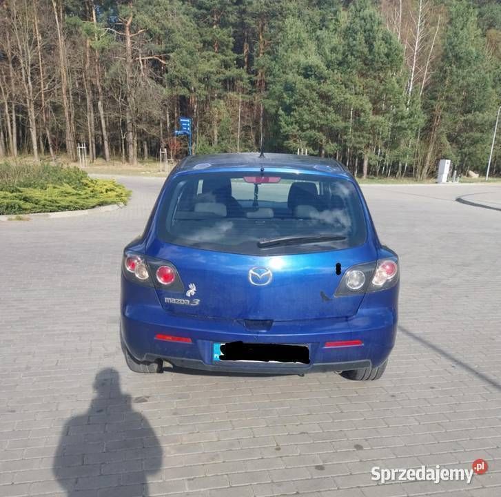Niebieski Używany 2006 Mazda 3 Hatchback | 3999 zł (Dobra cena) - Obraz 1/4
