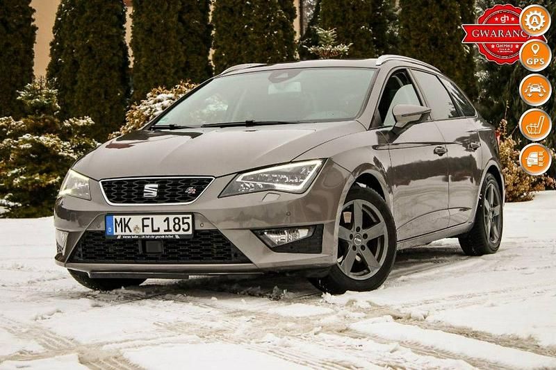 Używany Seat Leon 184 KM (135 kW) 2014 Szary Kombi