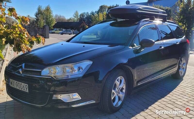 Czarny Używany 2009 Citroën C5 Kombi | 10 500 zł (Super Cena) - Obraz 1/4