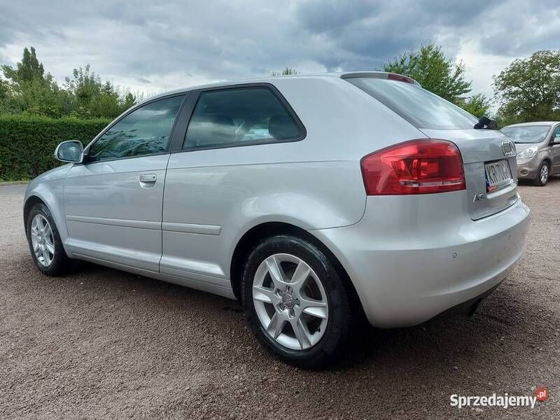 Srebrny Używany 2009 Audi A3 Hatchback | 23 900 zł - Obraz 1/4