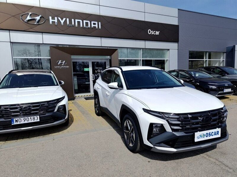 Biały (metalik, perła) Nowe 2025 Hyundai Tucson SUV | 137 500 zł (Uczciwa cena) - Obraz 1/4
