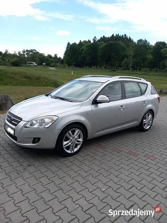 Srebrny Używany 2008 Kia Ceed Hatchback | 17 500 zł - Obraz 1/4