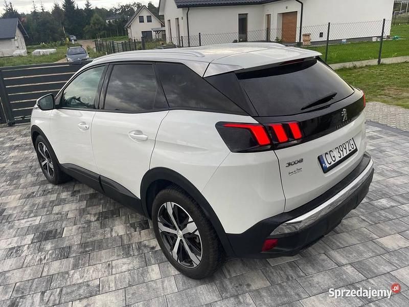 Biały Używany 2017 Peugeot 3008 SUV | 59 900 zł (Uczciwa cena) - Obraz 1/4