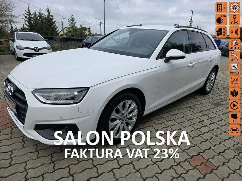 Biały Używany 2020 Audi A4 Kombi | 69 105 zł (Dobra cena) - Obraz 1/4