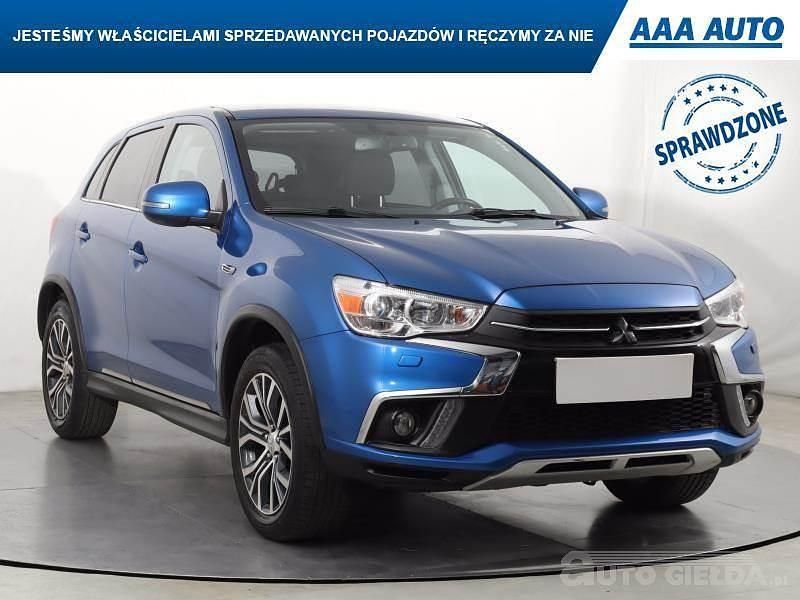 Używany Mitsubishi ASX 117 KM (86 kW) 2018 Błękitny SUV