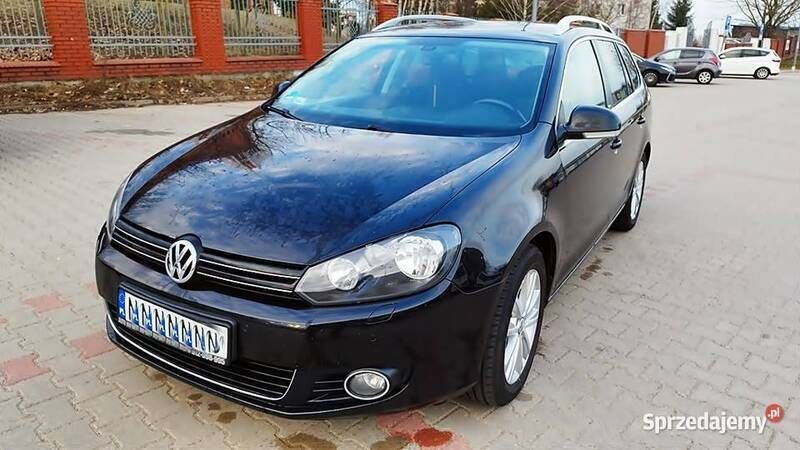 Czarny Używany 2012 VW Golf VI Style Sedan/Limuzyna | 29 800 zł (Uczciwa cena) - Obraz 1/4