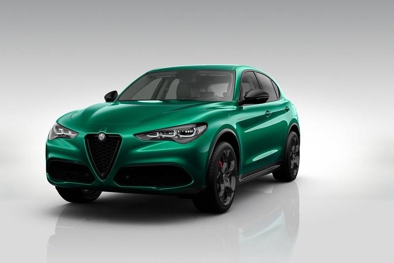 Lakier specjalny zielony montreal green Nowe 2025 Alfa Romeo Stelvio Veloce SUV | 244 365 zł - Obraz 1/3