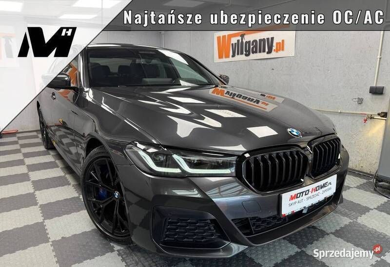 Szary Używany 2021 BMW 540 M Sport Kombi | 179 999 zł - Obraz 1/4