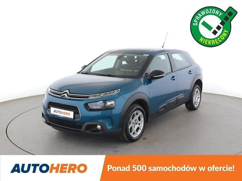 Niebieski Używany 2018 Citroën C4 Cactus Hatchback | 44 700 zł (Dość drogi) - Obraz 1/3