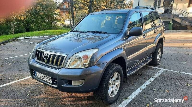 Szary Używany 2005 Toyota Land Cruiser SUV | 39 900 zł - Obraz 1/4