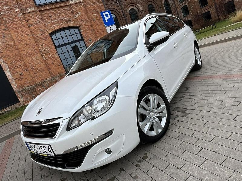 Czarny (metalik) Używany 2008 Peugeot 308 Kombi | 21 900 zł - Obraz 1/4