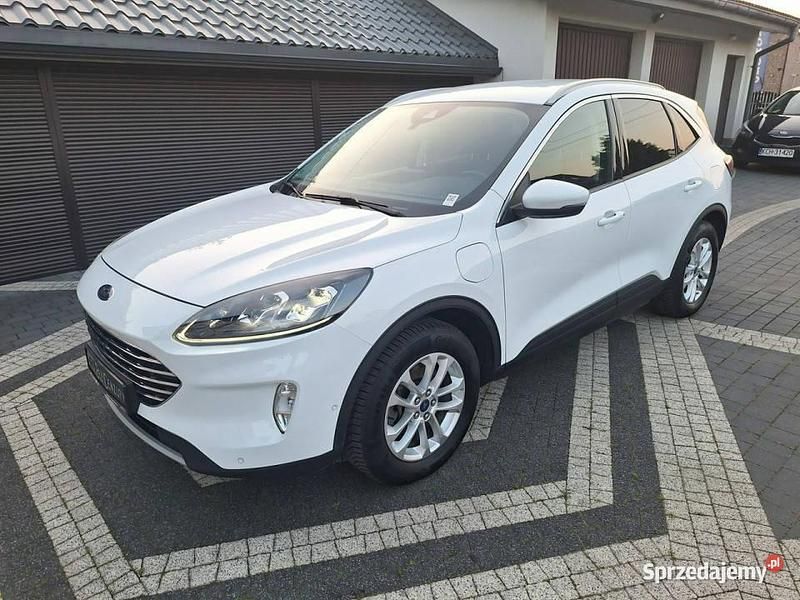 Biały Używany 2021 Ford Kuga Titanium X SUV | 85 900 zł (Super Cena) - Obraz 1/4