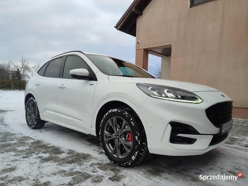 Biały Używany 2021 Ford Kuga ST-Line SUV | 104 000 zł (Uczciwa cena) - Obraz 1/4