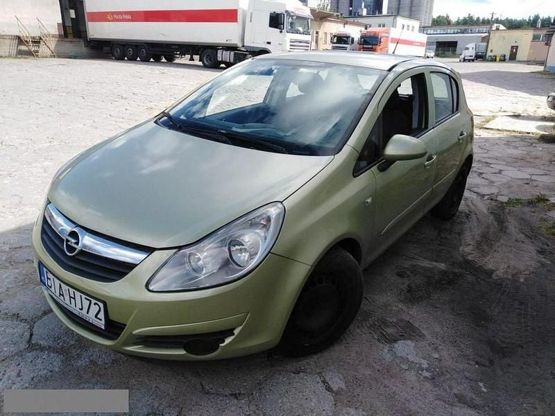 Zielony Używany 2007 Opel Corsa Hatchback | 8199 zł (Drogi) - Obraz 1/1