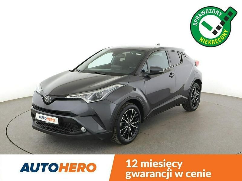 Szary Używany 2017 Toyota C-HR SUV | 61 800 zł (Uczciwa cena) - Obraz 1/3