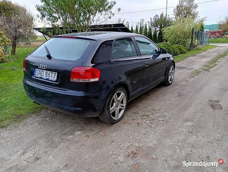 Używany Audi A3 S-Line 140 KM (102 kW) 2004 Czarny Hatchback