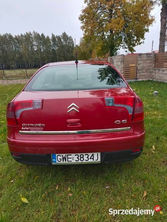 Czerwony Używany 2006 Citroën C5 Hatchback | 5300 zł (Uczciwa cena) - Obraz 1/4